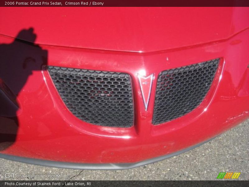 Crimson Red / Ebony 2006 Pontiac Grand Prix Sedan