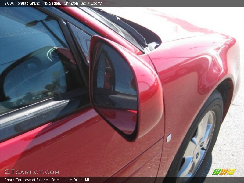 Crimson Red / Ebony 2006 Pontiac Grand Prix Sedan