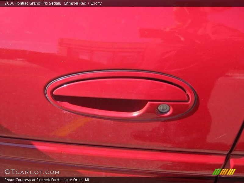 Crimson Red / Ebony 2006 Pontiac Grand Prix Sedan