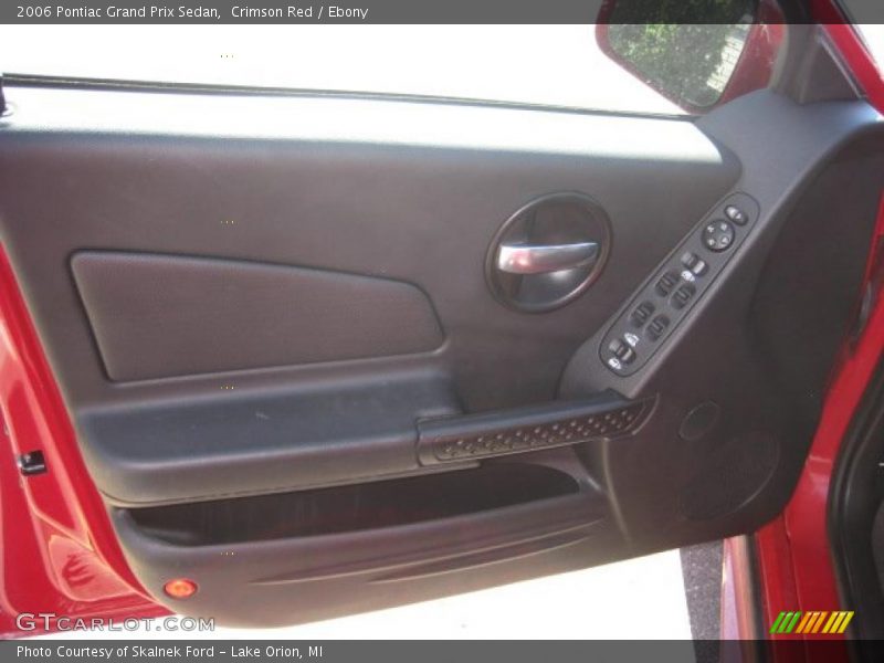 Crimson Red / Ebony 2006 Pontiac Grand Prix Sedan