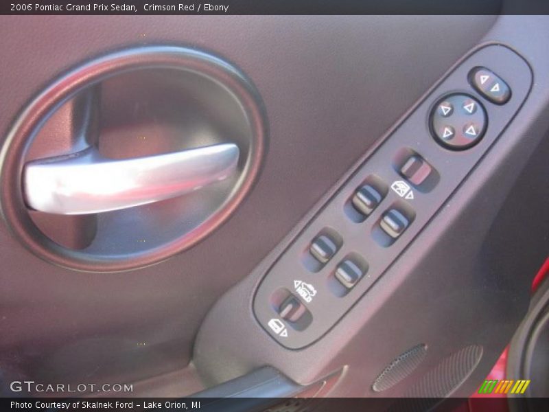 Crimson Red / Ebony 2006 Pontiac Grand Prix Sedan