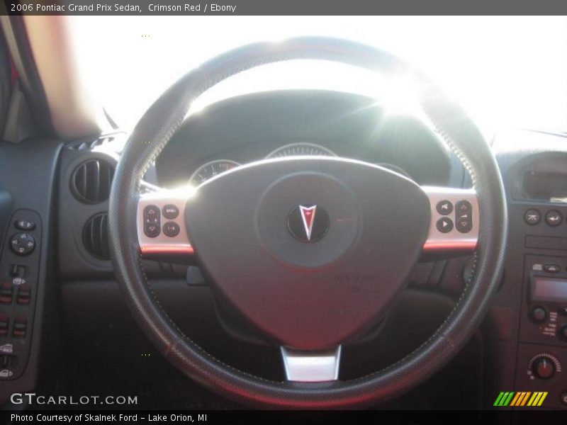 Crimson Red / Ebony 2006 Pontiac Grand Prix Sedan