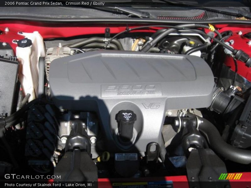 Crimson Red / Ebony 2006 Pontiac Grand Prix Sedan
