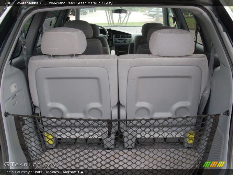 Woodland Pearl Green Metallic / Gray 2000 Toyota Sienna XLE