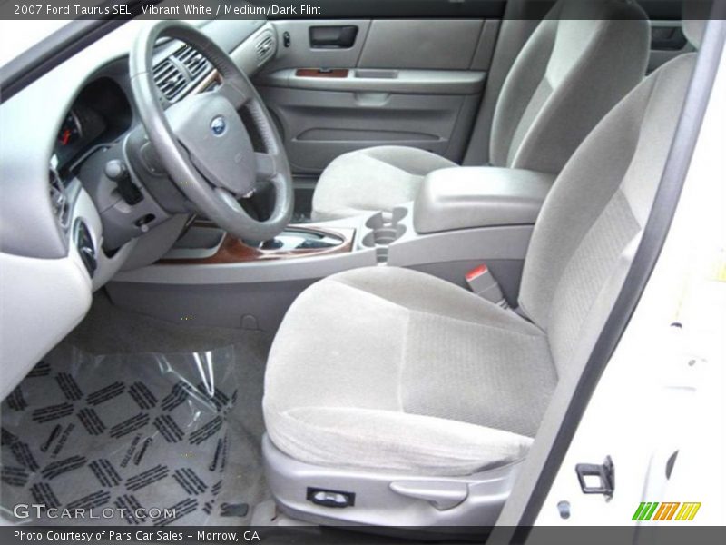 Vibrant White / Medium/Dark Flint 2007 Ford Taurus SEL