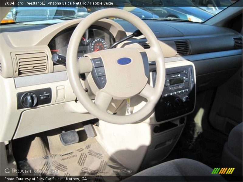Arizona Beige Metallic / Pebble Beige 2004 Ford Freestar SE