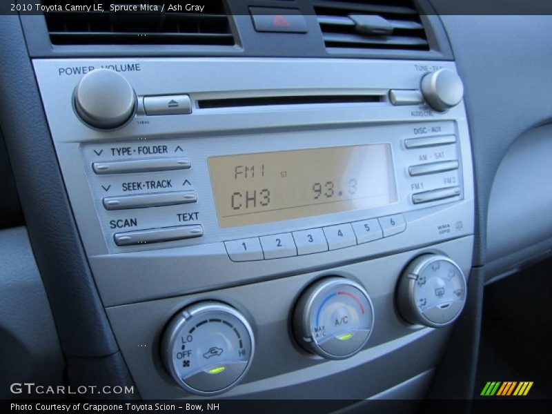 Spruce Mica / Ash Gray 2010 Toyota Camry LE