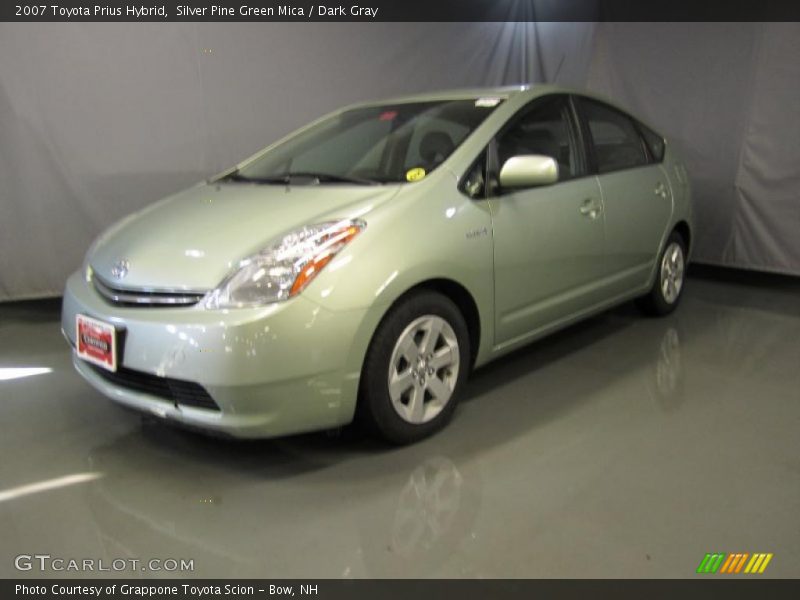 Silver Pine Green Mica / Dark Gray 2007 Toyota Prius Hybrid