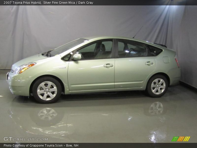 Silver Pine Green Mica / Dark Gray 2007 Toyota Prius Hybrid