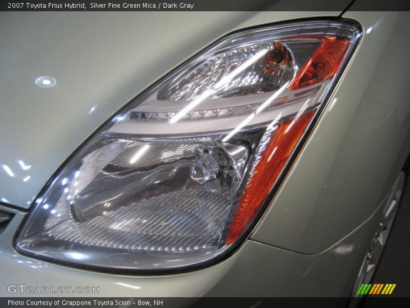 Silver Pine Green Mica / Dark Gray 2007 Toyota Prius Hybrid