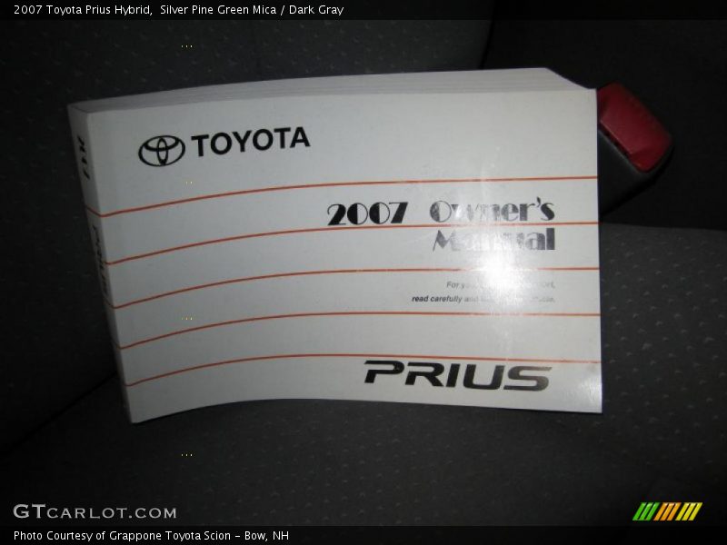 Silver Pine Green Mica / Dark Gray 2007 Toyota Prius Hybrid