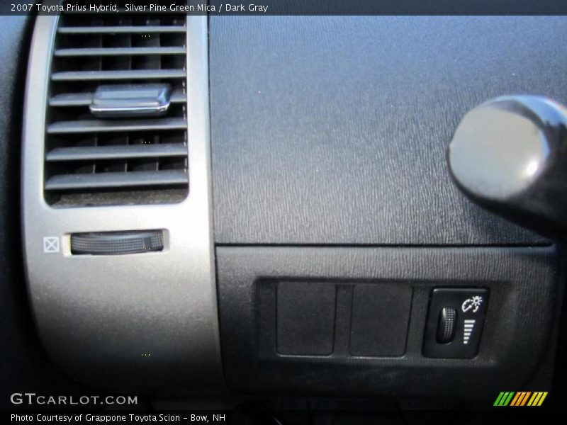 Silver Pine Green Mica / Dark Gray 2007 Toyota Prius Hybrid