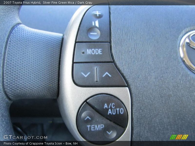 Silver Pine Green Mica / Dark Gray 2007 Toyota Prius Hybrid