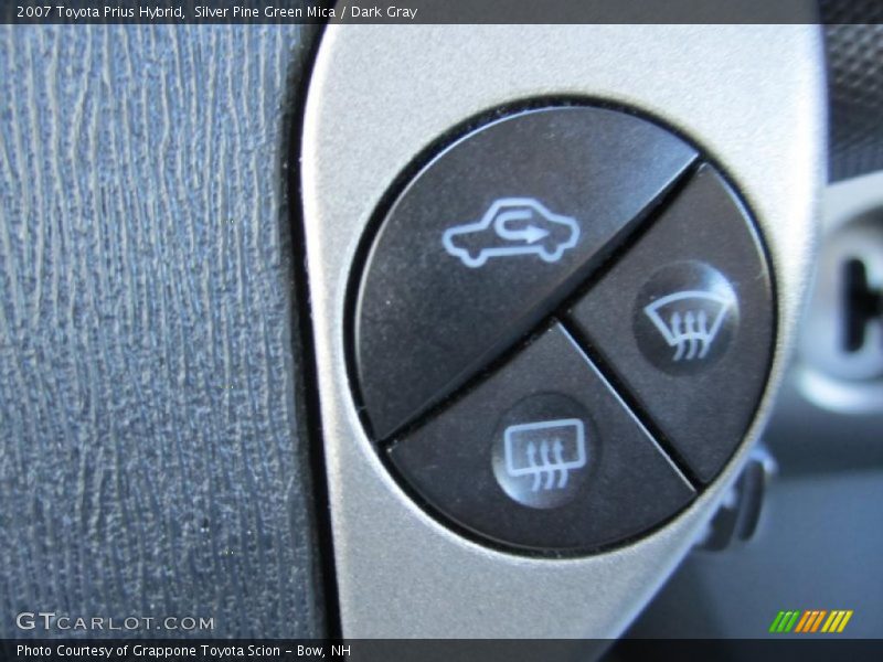 Silver Pine Green Mica / Dark Gray 2007 Toyota Prius Hybrid
