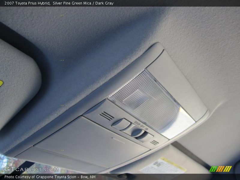 Silver Pine Green Mica / Dark Gray 2007 Toyota Prius Hybrid