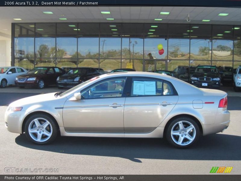 Desert Mist Metallic / Parchment 2006 Acura TL 3.2