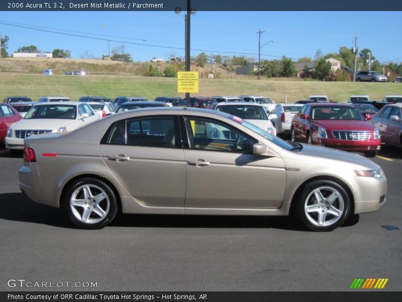 Desert Mist Metallic / Parchment 2006 Acura TL 3.2