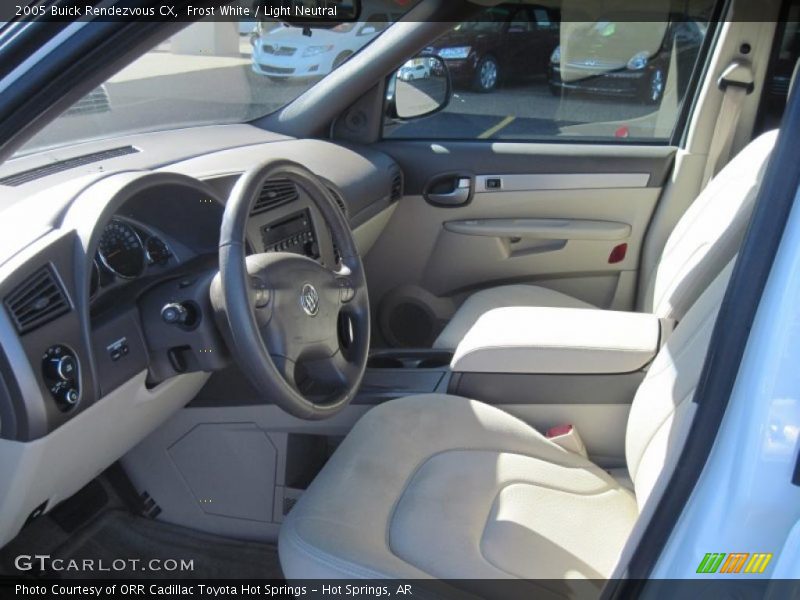 Frost White / Light Neutral 2005 Buick Rendezvous CX