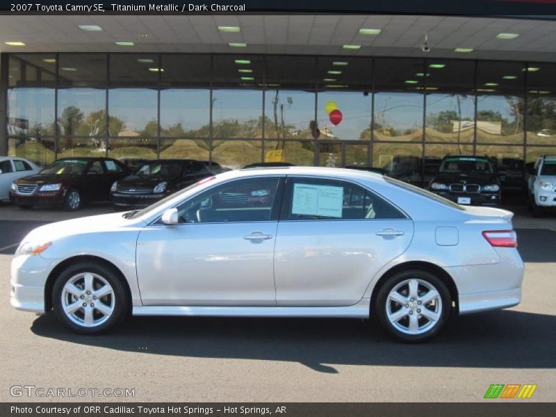 Titanium Metallic / Dark Charcoal 2007 Toyota Camry SE