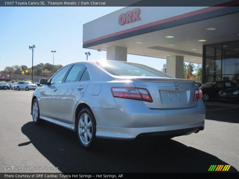 Titanium Metallic / Dark Charcoal 2007 Toyota Camry SE