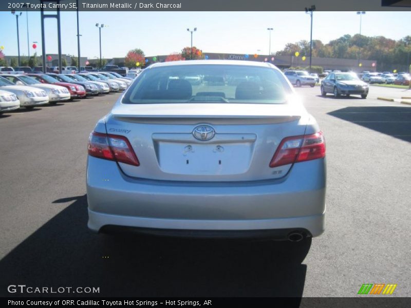 Titanium Metallic / Dark Charcoal 2007 Toyota Camry SE