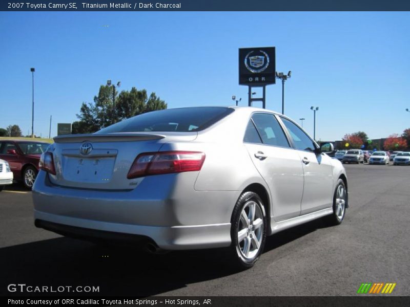 Titanium Metallic / Dark Charcoal 2007 Toyota Camry SE