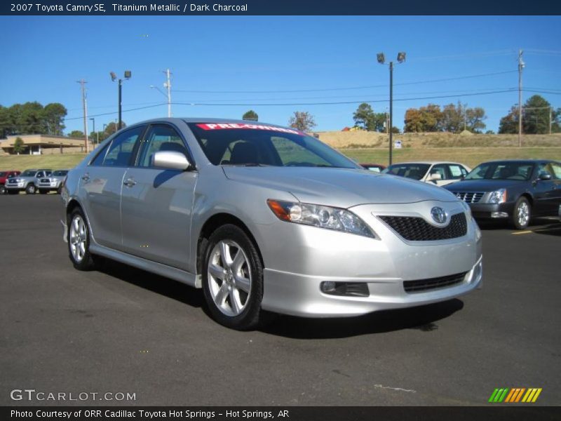 Titanium Metallic / Dark Charcoal 2007 Toyota Camry SE