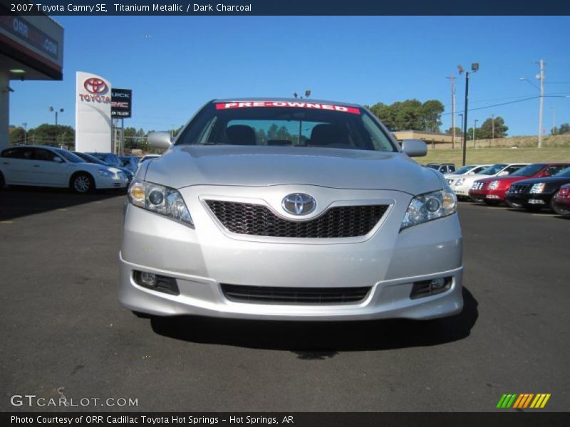 Titanium Metallic / Dark Charcoal 2007 Toyota Camry SE