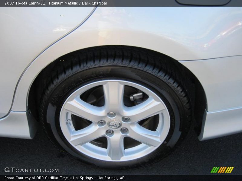 Titanium Metallic / Dark Charcoal 2007 Toyota Camry SE