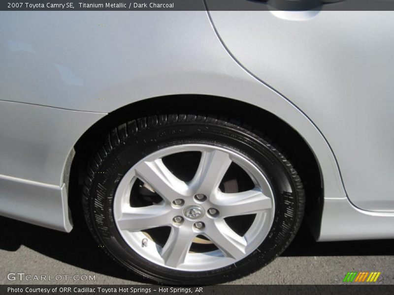 Titanium Metallic / Dark Charcoal 2007 Toyota Camry SE