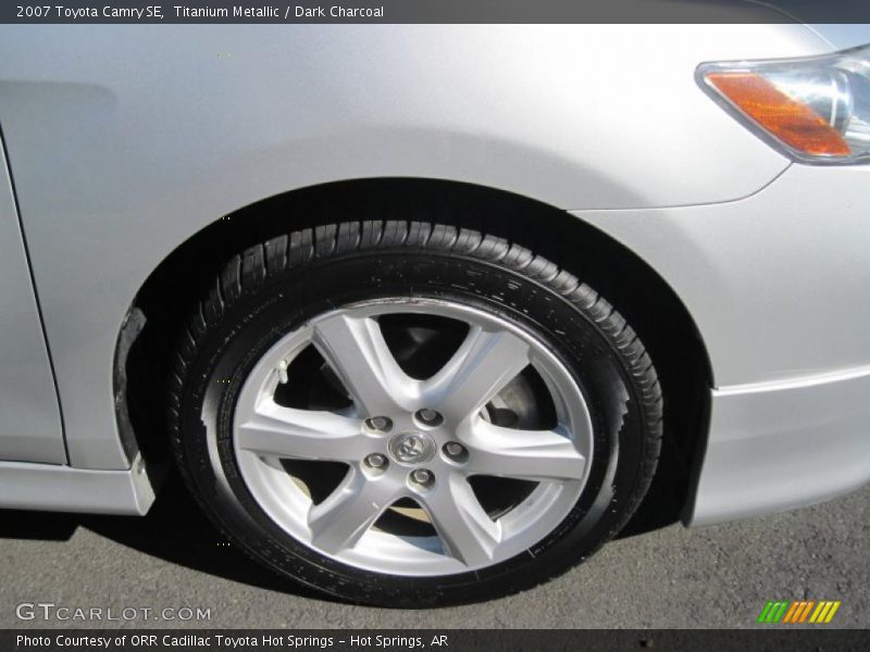 Titanium Metallic / Dark Charcoal 2007 Toyota Camry SE