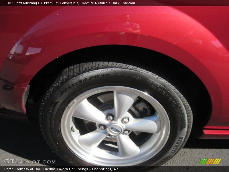 Redfire Metallic / Dark Charcoal 2007 Ford Mustang GT Premium Convertible