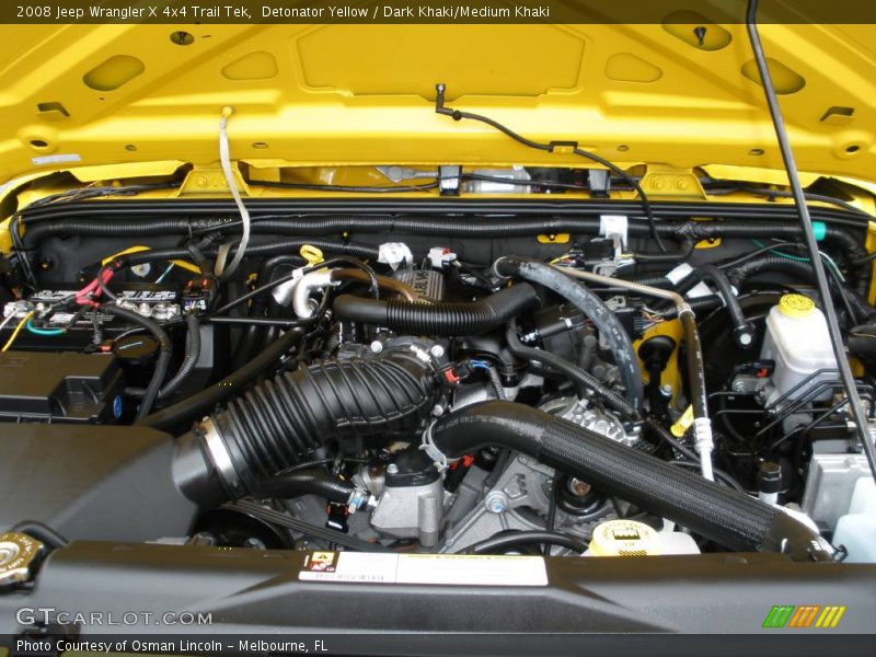  2008 Wrangler X 4x4 Trail Tek Engine - 3.8L SMPI 12 Valve V6