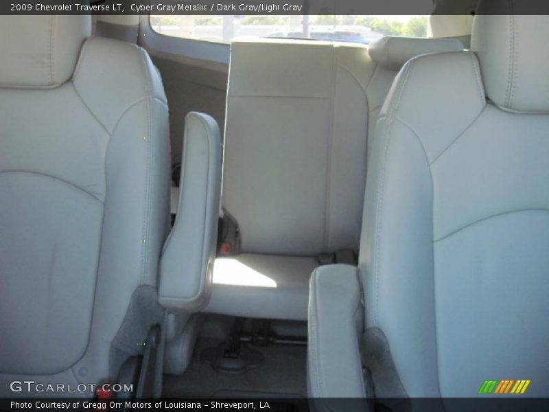 Cyber Gray Metallic / Dark Gray/Light Gray 2009 Chevrolet Traverse LT