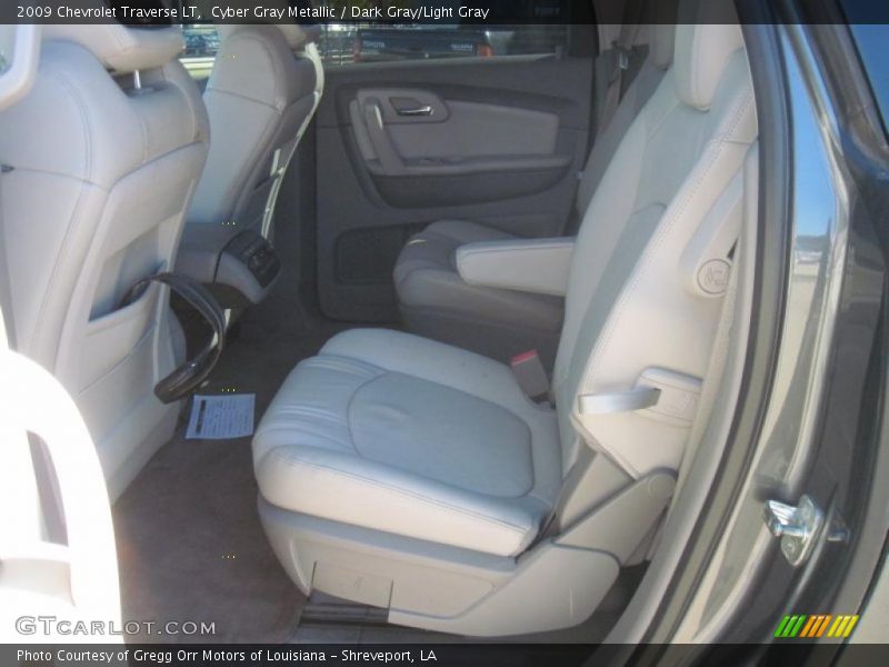 Cyber Gray Metallic / Dark Gray/Light Gray 2009 Chevrolet Traverse LT
