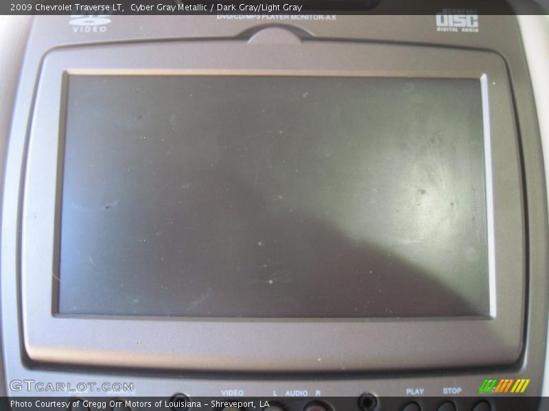 Cyber Gray Metallic / Dark Gray/Light Gray 2009 Chevrolet Traverse LT