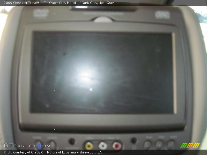 Cyber Gray Metallic / Dark Gray/Light Gray 2009 Chevrolet Traverse LT