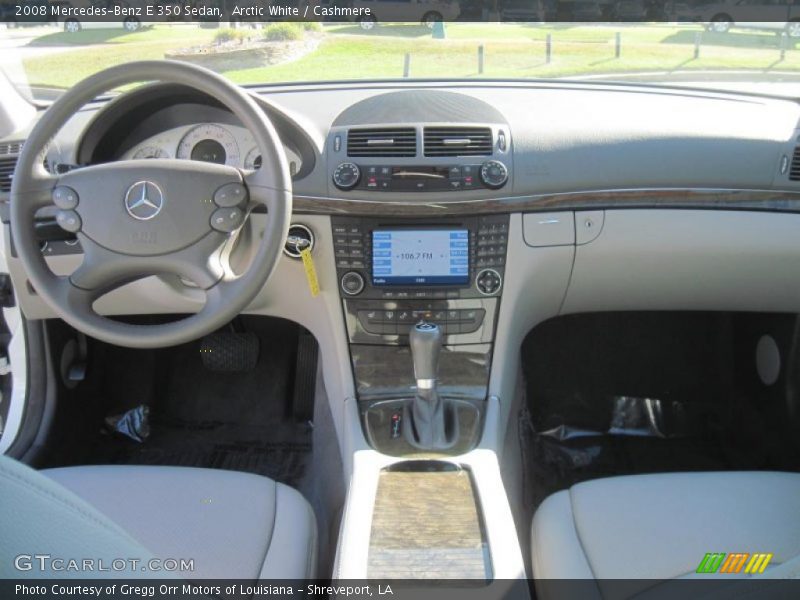 Arctic White / Cashmere 2008 Mercedes-Benz E 350 Sedan