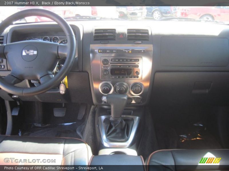 Black / Ebony Black/Morocco 2007 Hummer H3 X