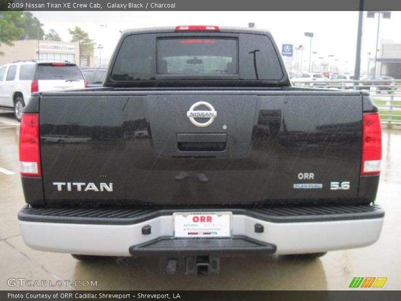 Galaxy Black / Charcoal 2009 Nissan Titan XE Crew Cab