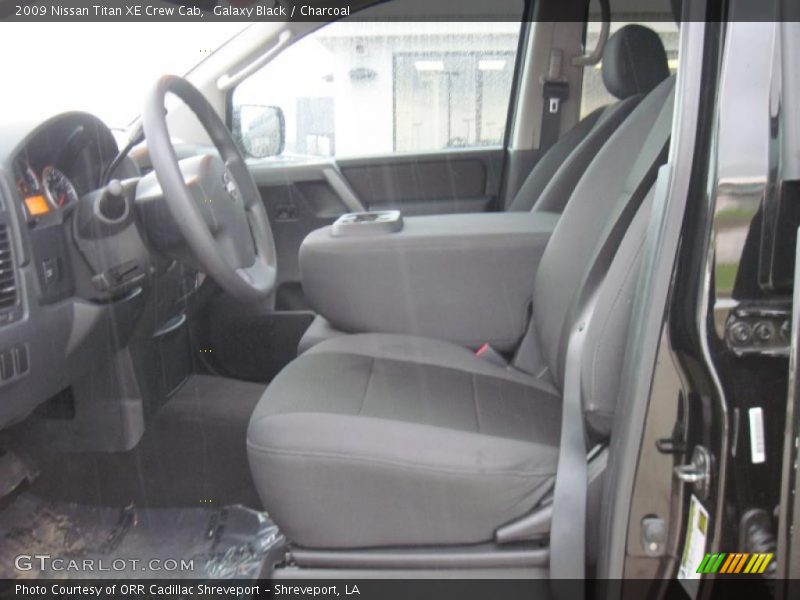 Galaxy Black / Charcoal 2009 Nissan Titan XE Crew Cab