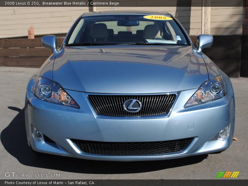 Breakwater Blue Metallic / Cashmere Beige 2008 Lexus IS 250