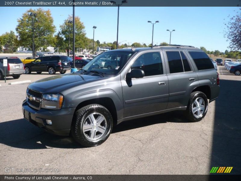 Graphite Metallic / Ebony 2007 Chevrolet TrailBlazer LT 4x4