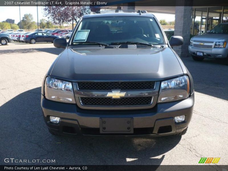 Graphite Metallic / Ebony 2007 Chevrolet TrailBlazer LT 4x4