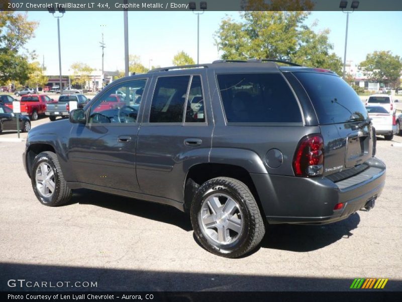 Graphite Metallic / Ebony 2007 Chevrolet TrailBlazer LT 4x4