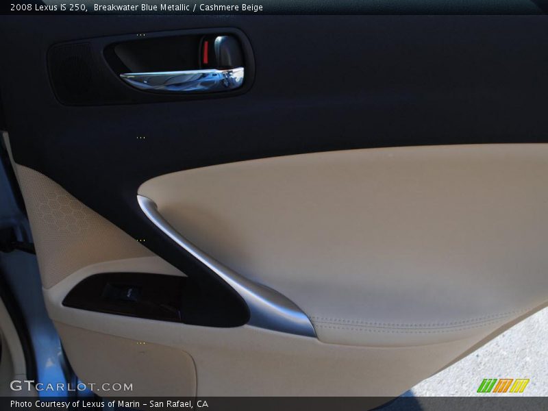 Breakwater Blue Metallic / Cashmere Beige 2008 Lexus IS 250