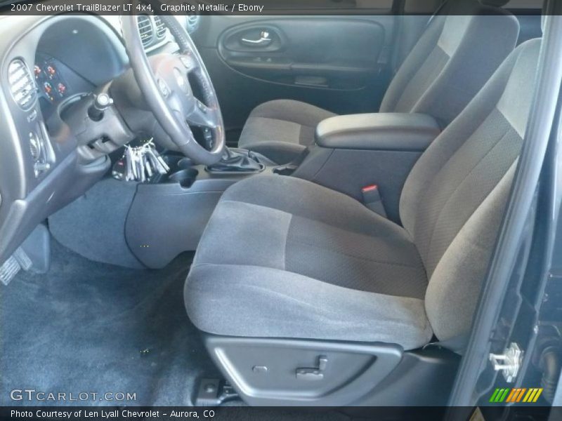 Graphite Metallic / Ebony 2007 Chevrolet TrailBlazer LT 4x4