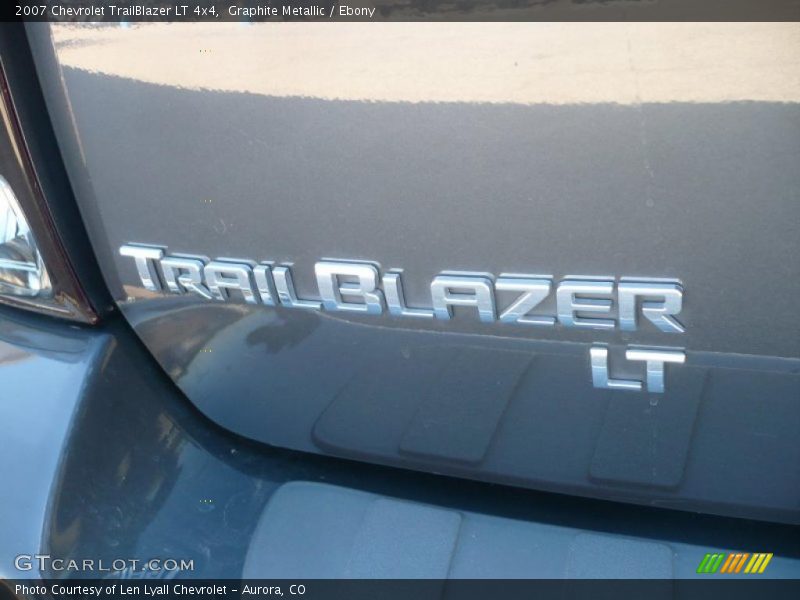 Graphite Metallic / Ebony 2007 Chevrolet TrailBlazer LT 4x4