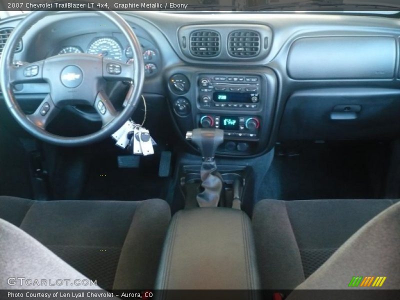 Graphite Metallic / Ebony 2007 Chevrolet TrailBlazer LT 4x4