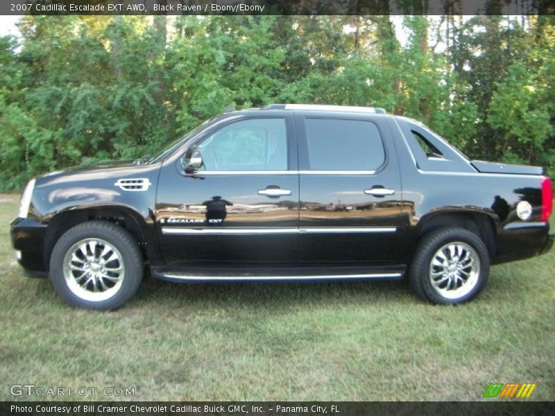 Black Raven / Ebony/Ebony 2007 Cadillac Escalade EXT AWD